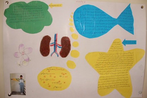 آلبوم تصاویر اولین مرحله نشریه های دیواری 62 مدرسه قزوین (طرح همشاگردی سلام ،سلامت باشید)1394 - 2