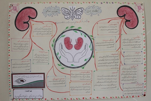 آلبوم تصاویر اولین مرحله نشریه های دیواری 62 مدرسه قزوین (طرح همشاگردی سلام ،سلامت باشید)1394 - 37